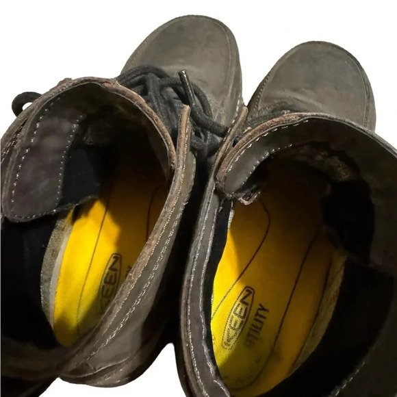 🥾 KEEN Men’s San Jose 6” Waterproof Aluminum Toe Work‎ Boots Brown Sz 10 🥾 - Picture 6 of 7